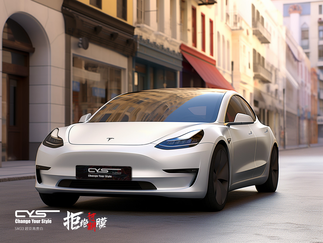 SM33 超亚高贵白|Tesla model-y