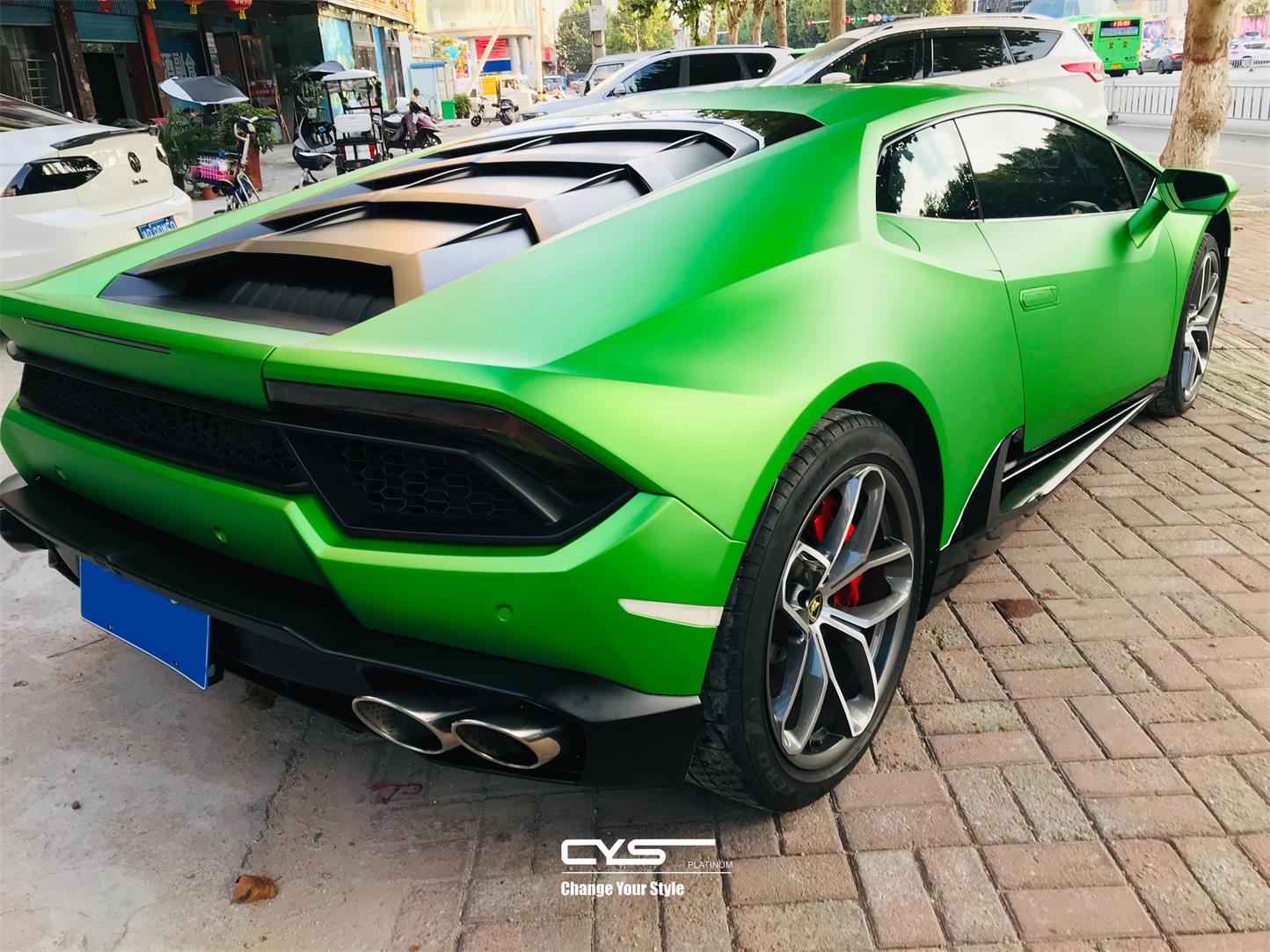 兰博基尼Huracan|白金超亚魔焰绿+X-SM57