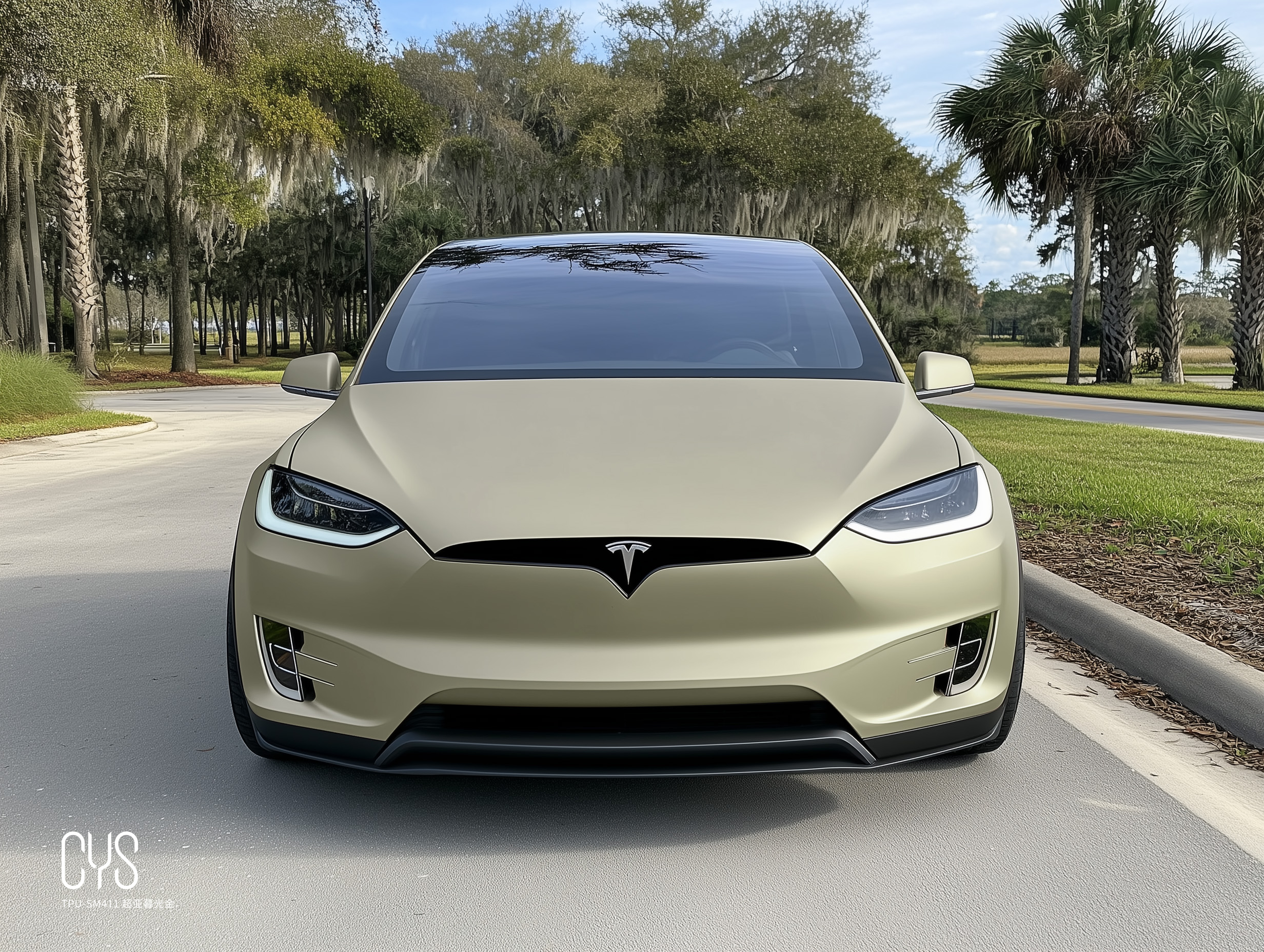TPU-SM411 超亚暮光金|特斯拉 model x