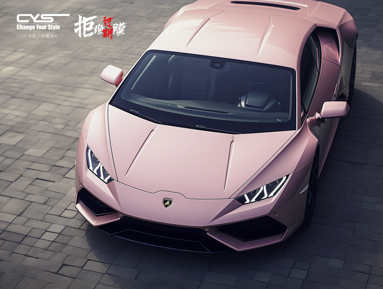 c110 水晶贝壳樱落红|兰博基尼 Huracán