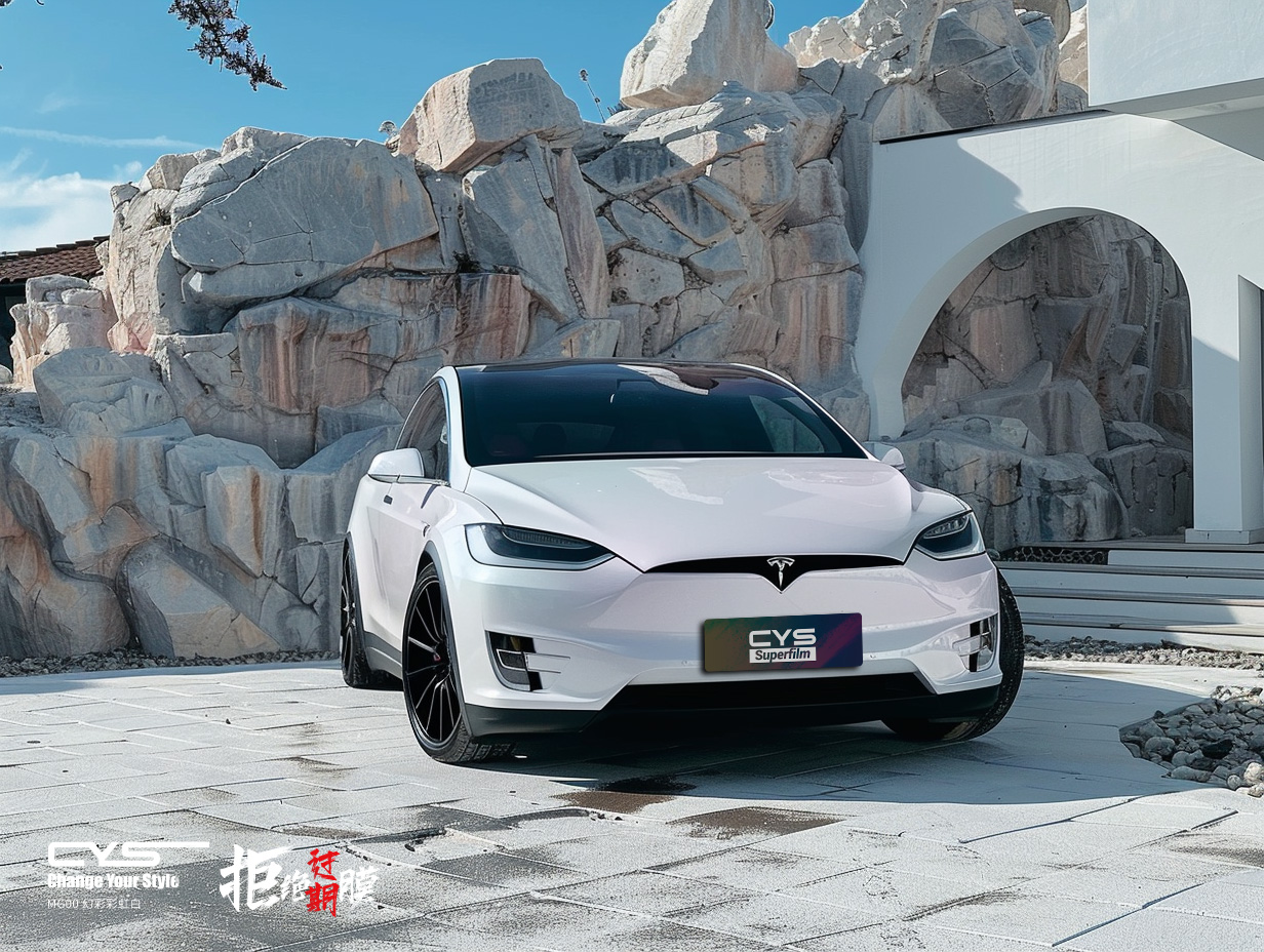 MG00 幻彩彩虹白|特斯拉 MODEL X