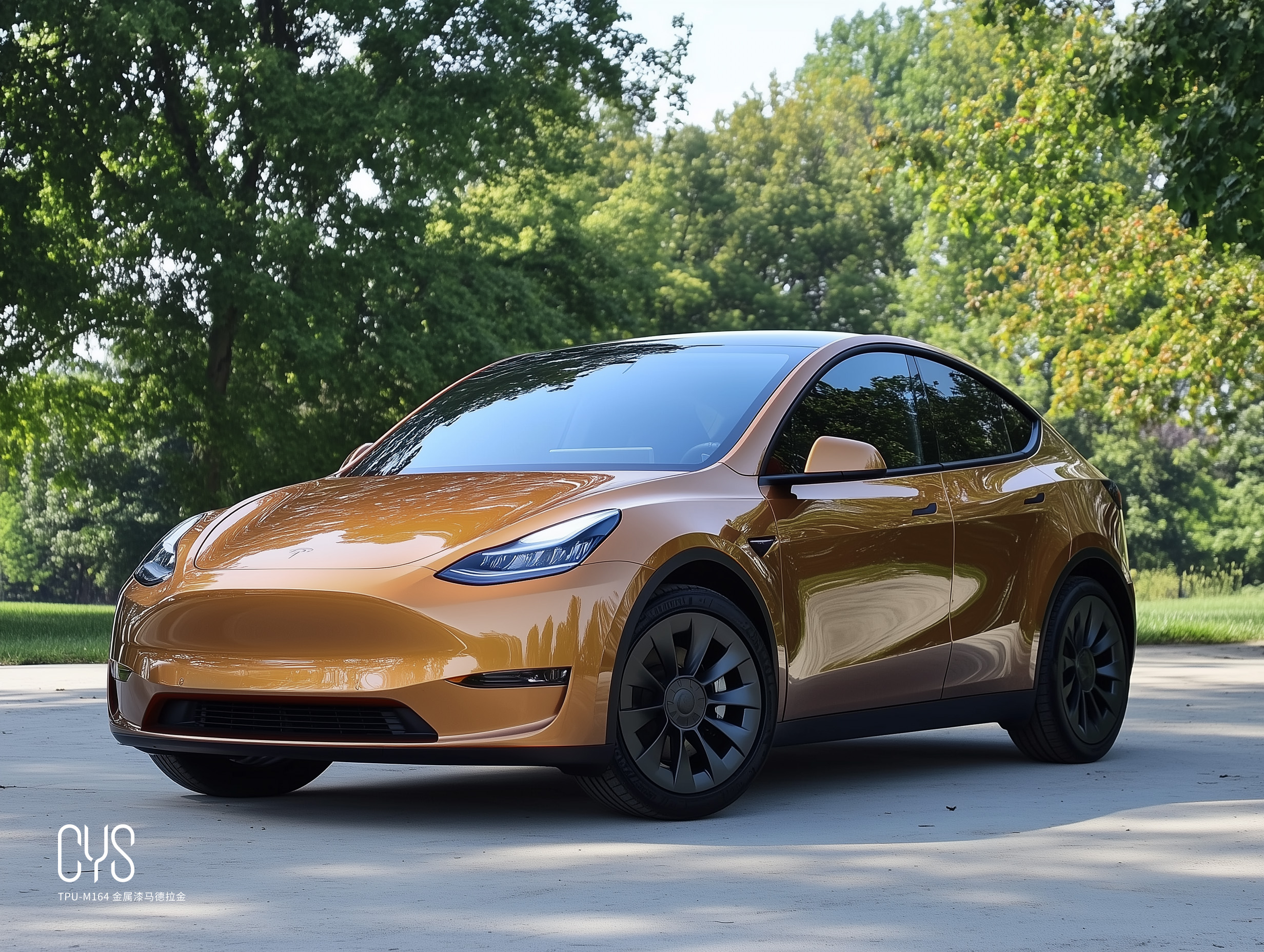 TPU-M164 金属漆马德拉金|特斯拉model y