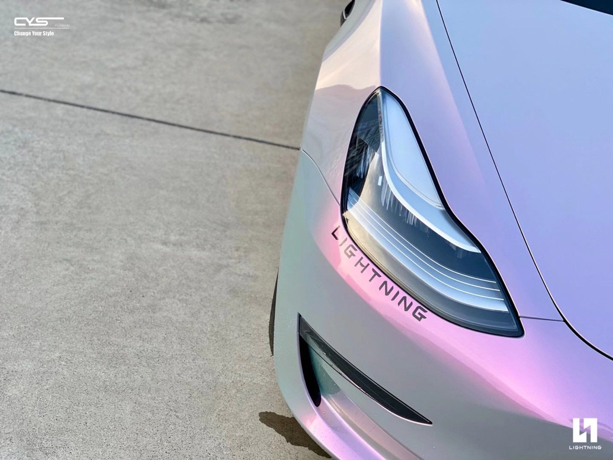 特斯拉Model 3|梦幻火山灰+DR100
