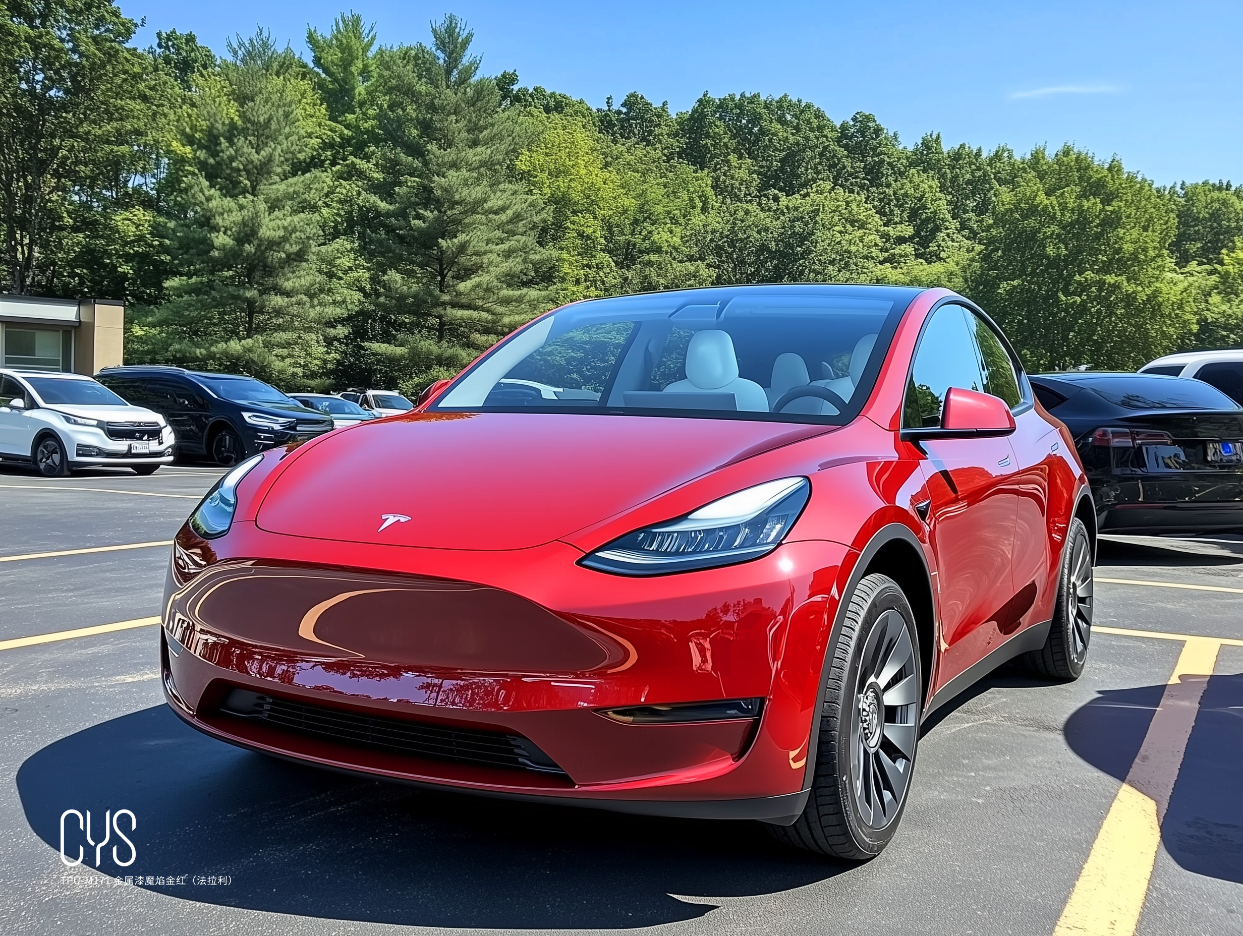 TPU-M171 金属漆魔焰金红（法拉利）|特斯拉Model y