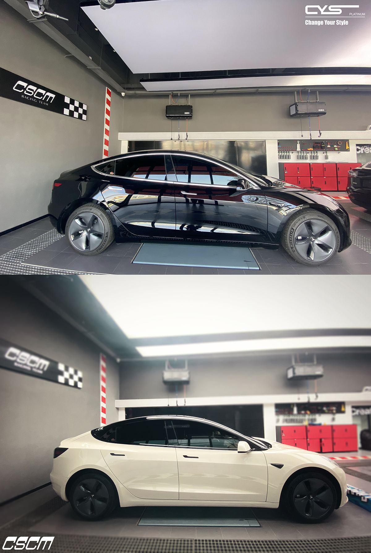 特斯拉model3|亮撒哈拉黄+G066