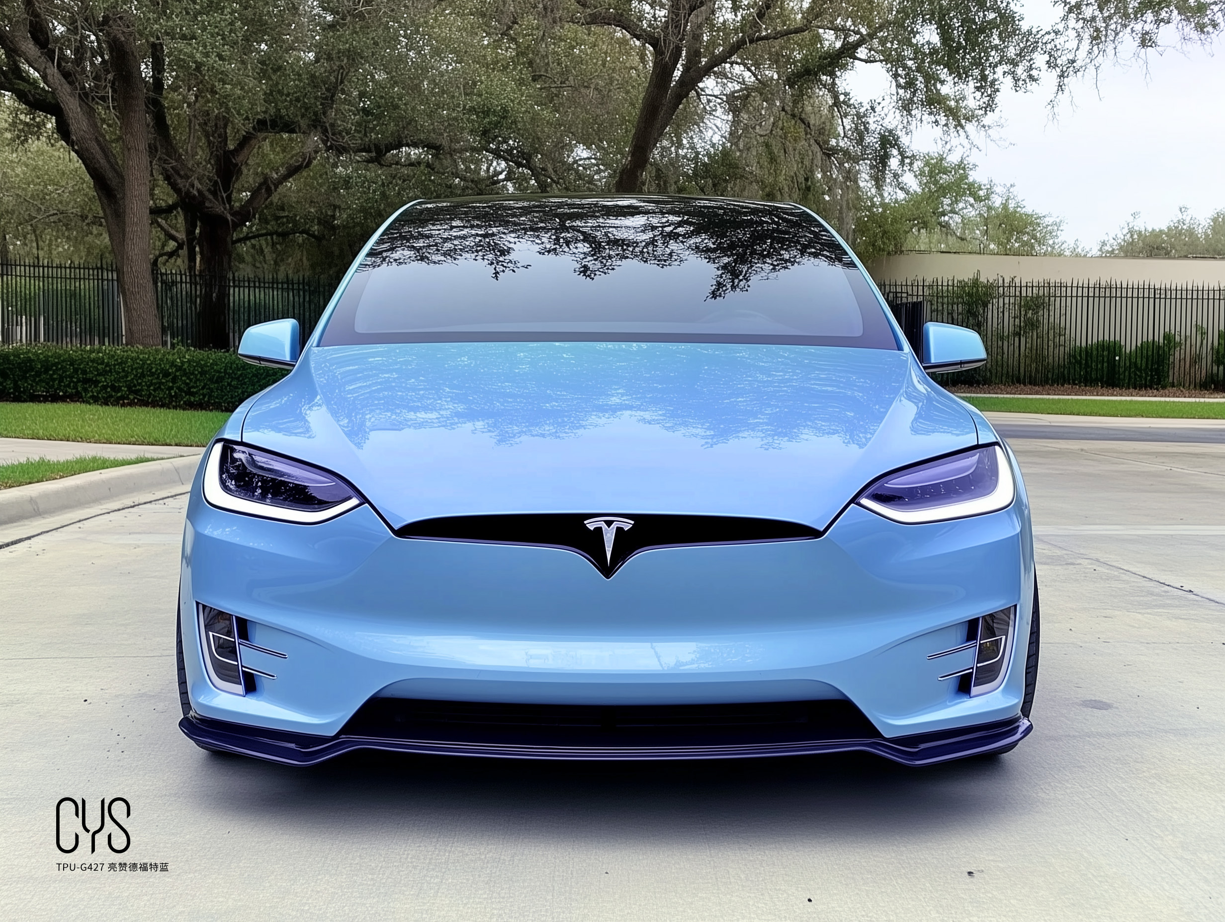 TPU-G427 亮赞德福特蓝|特斯拉 model x