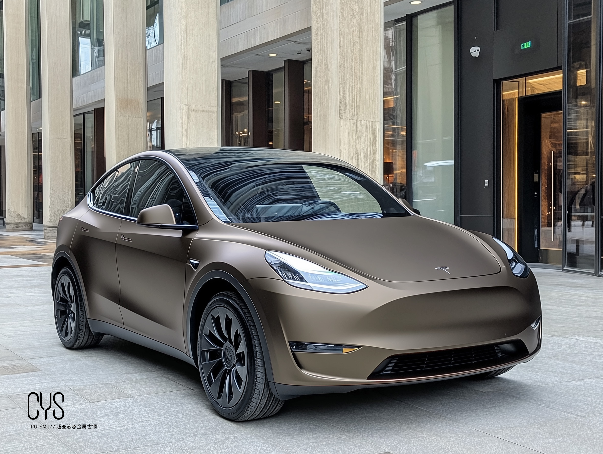 TPU-SM177 超亚液态金属古铜|特斯拉model y