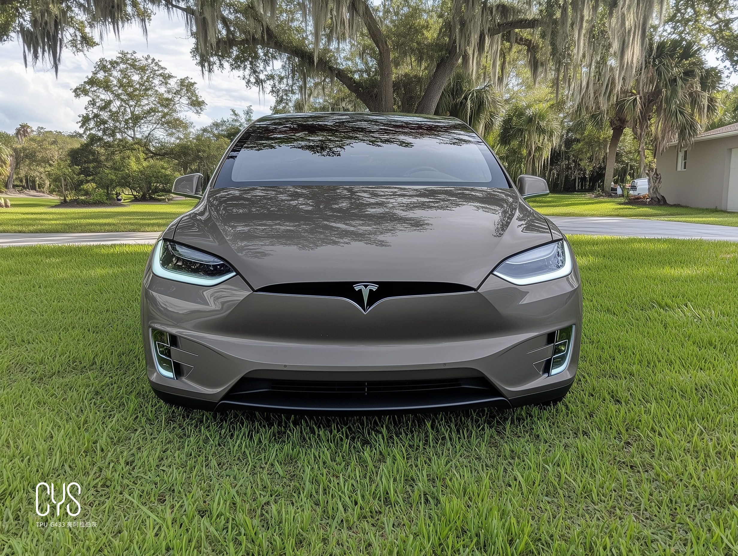 TPU-G433 亮阿拉伯灰|特斯拉Model x