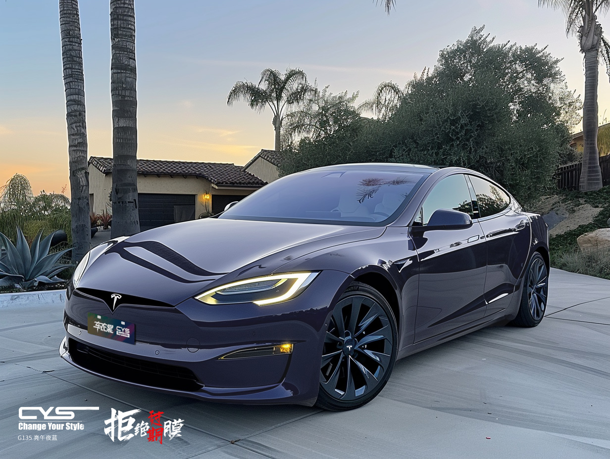 G135 亮午夜蓝|特斯拉Model S