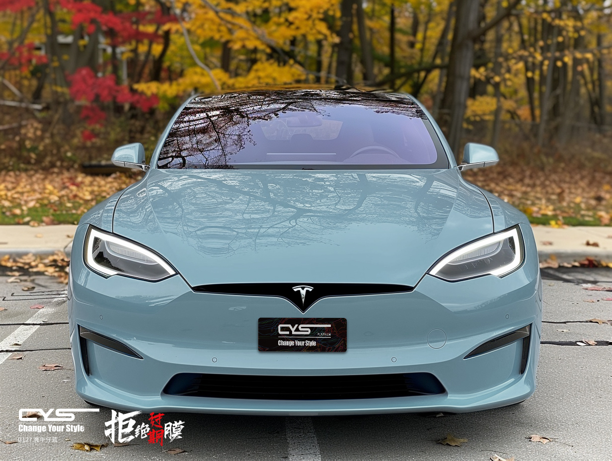 G127 亮牛仔蓝|特斯拉Model S