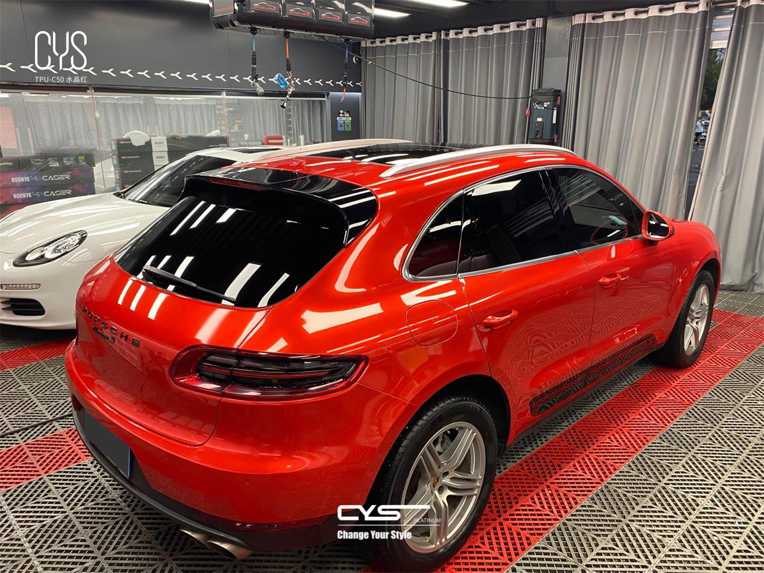TPU-C50 水晶红|保时捷macan