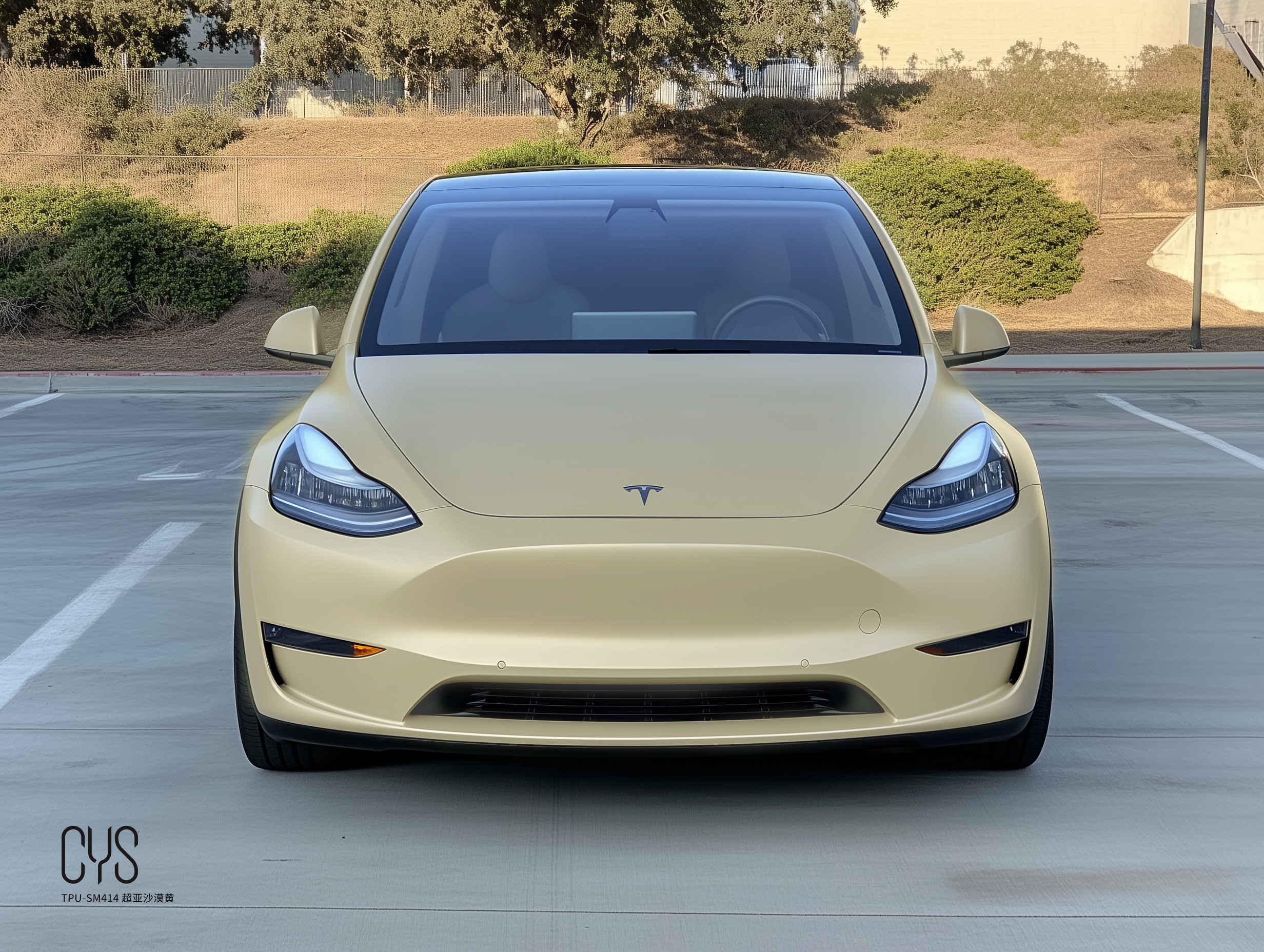 TPU-SM414 超亚沙漠黄|特斯拉 model y