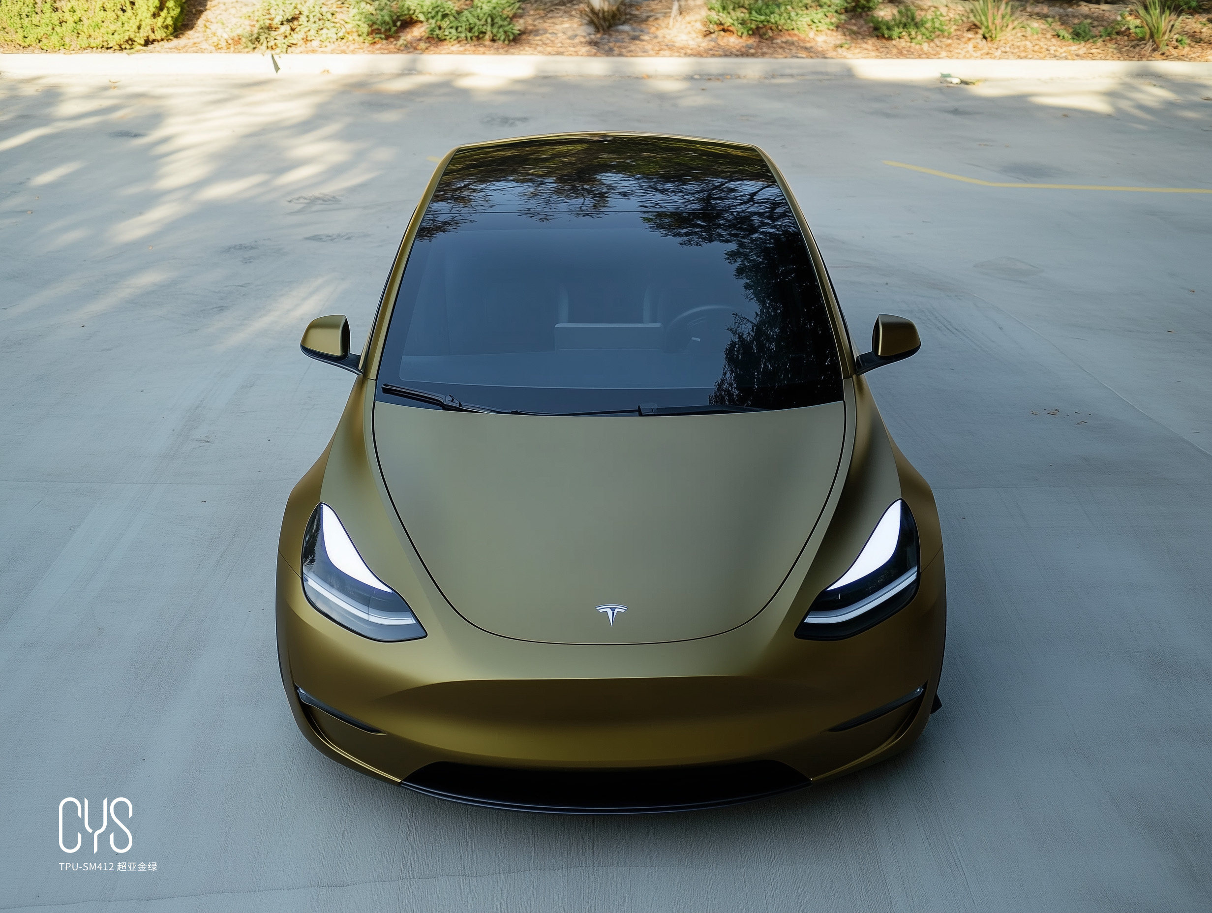 TPU-SM412 超亚金绿|特斯拉model y