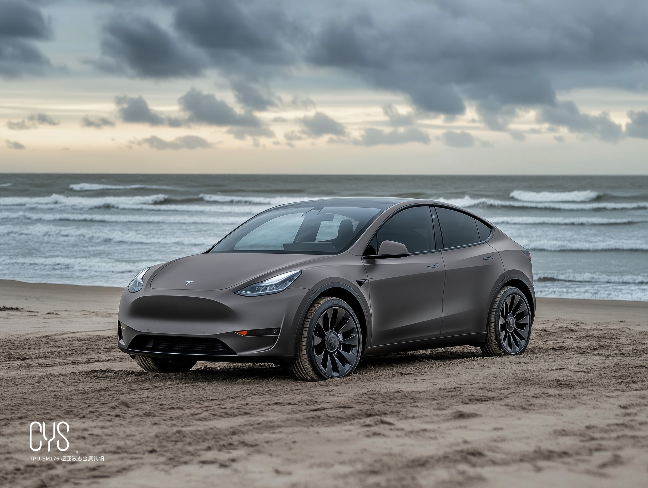 TPU-SM176 超亚液态金属钨钢|特斯拉model y